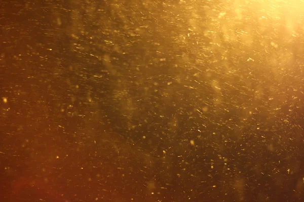 Abstract Snowstorm texture. Falling snow. Light flashes and bokeh. Sun rays. Lens flare. For use as texture layer in your project. Add as "Lighten" Layer in Photoshop to add falling snow any image. — Stock Photo, Image