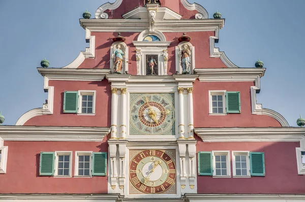 Old Town Hall i Esslingen Am Nechar, Tyskland - Stock-foto