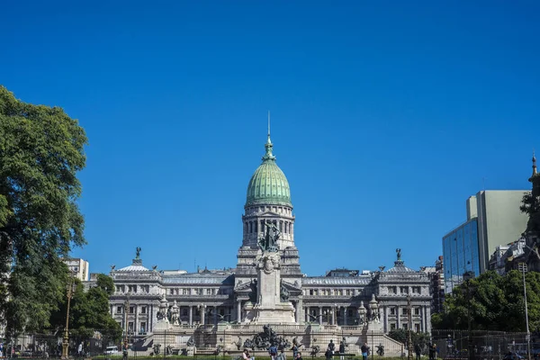 Buenos Aires, Arjantin için Kongre Plaza — Stok fotoğraf