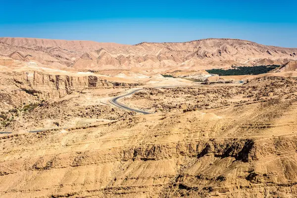 Tunisian desert near Tamerza. — Stock Photo, Image
