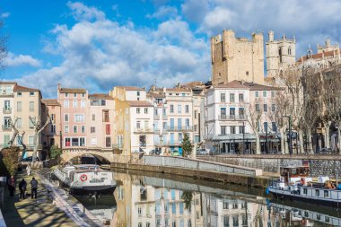 Narbonne, Fransa 'da Pont des Marchands