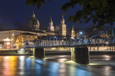 salzburg, Avusturya ile yoluna partnerliğindeki Nehri