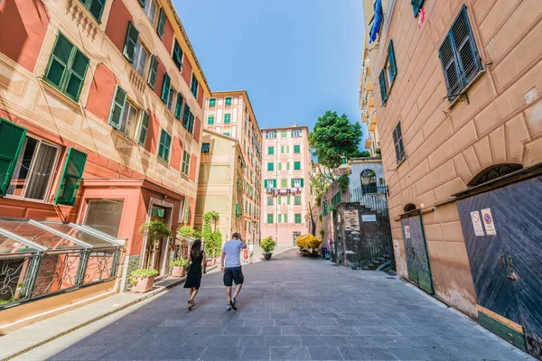 Camogli in Cinque Terre,リグーリア州,イタリア. — ストック写真