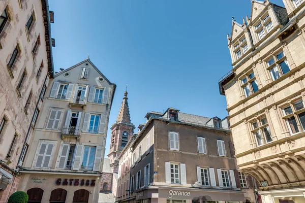 Olmet plein in Rodez, Frankrijk — Stockfoto