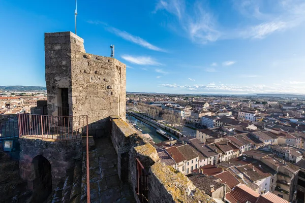 Narbonne z Gilles Aycelin Dungeon, Francie — Stock fotografie