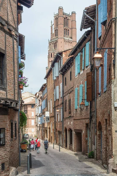 Plancat Street in Albi, Frankrijk — Stockfoto