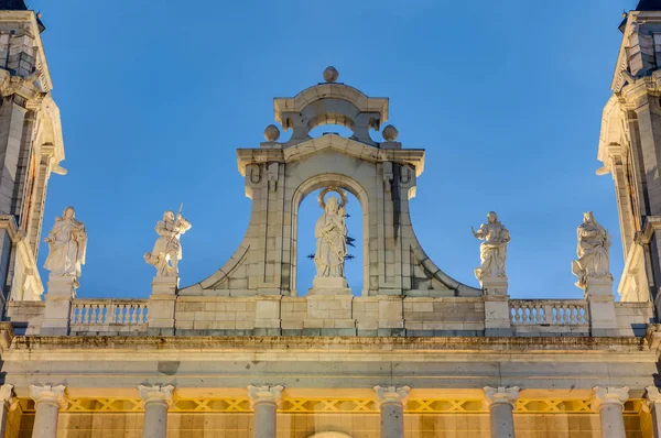 Almudena cathedral in Madrid, Spain. — Stock Photo, Image