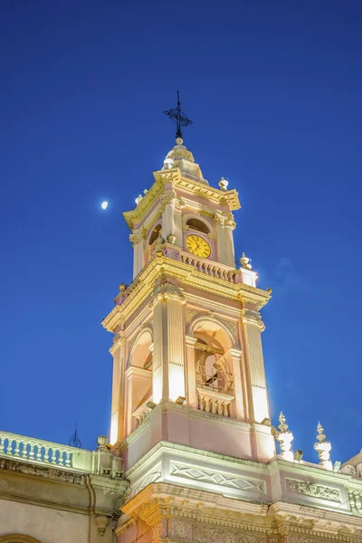 大教堂和耶和华的圣所 在阿根廷萨尔塔省奇迹圣母 — 图库照片