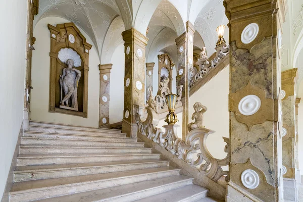 Salzburg Austria Luglio 2014 Palazzo Della Residenza Salisburgo Trova Tra — Foto Stock