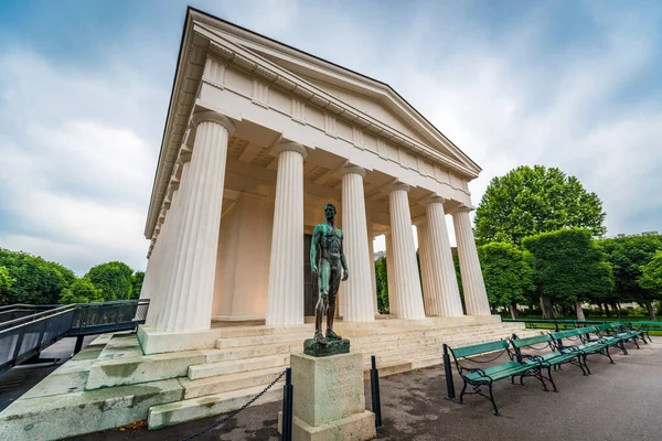 Vienna Maggio 2015 Statua Dell Atleta Giovanile Creata Nel 1920 — Foto Stock