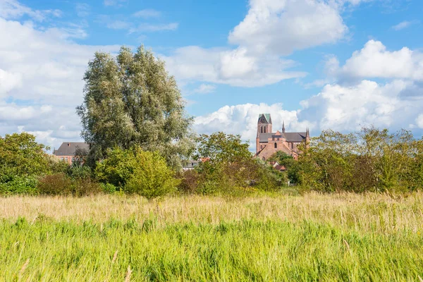 Церковь Святого Георгия Georgenkirche Висмаре Нордвестмекленбургский Район Мекленбург Передняя Померания — стоковое фото