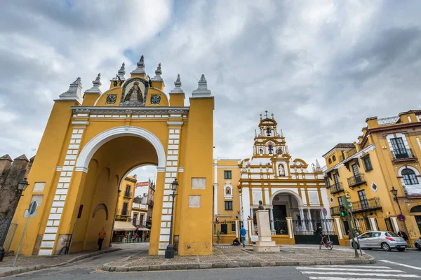 Sevilla Březen 2017 Dveře Macarény Známé Také Jako Oblouk Macarény — Stock fotografie