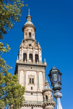 İspanya Meydanı Sevilla, Endülüs, İspanya.