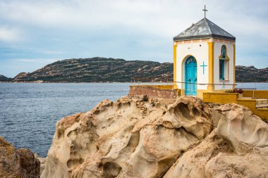 Maddalena Adası, İtalya 'da Cappella della Madonnetta.