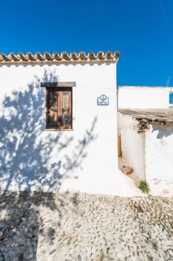 İspanya 'nın Endülüs kentindeki Granada şehrinin Sacromonte semtinde Mario Maya Viewpoint