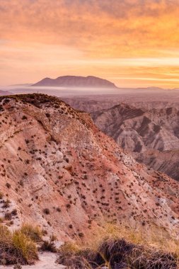 Hoya de Guadix, Kuzeybatı Andalusia, İspanya Granada şehir
