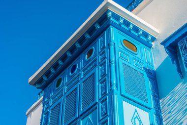 Sidi Bou Said sermaye Tunus yaklaşık 20 km Kuzey Tunus'ta bir şehirdir.