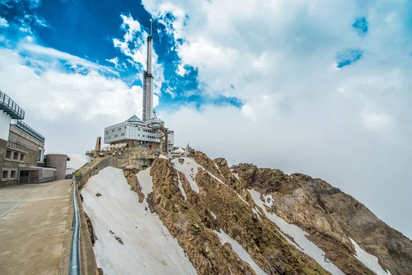 Pic Midi Bigorre Antenne Télédiffusion Hautes Pyrénées France — Photo