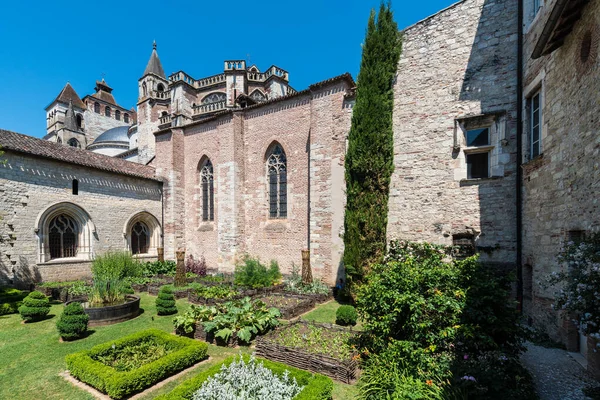 Saint Etienne Uma Catedral Católica Romana Exemplo Transição Entre Arquitetura — Fotografia de Stock