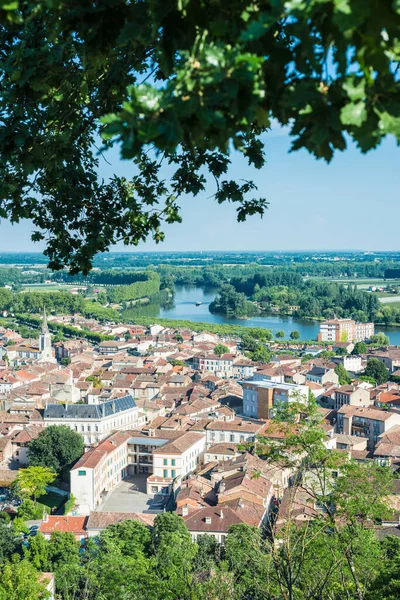 Moissac Vista Dal Punto Vista Della Signora Del Calvario Moissac — Foto Stock