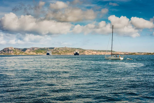 Ferry Reis Van Palau Naar Magdalena Eiland Sardinië Italië — Stockfoto