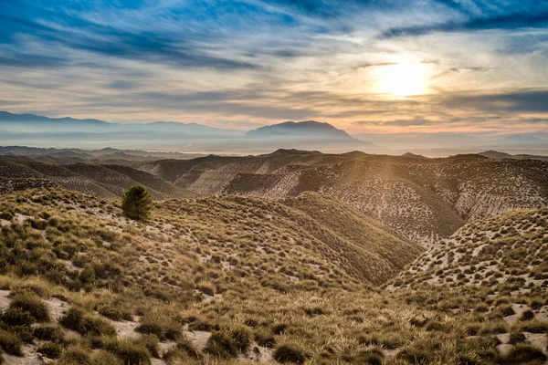 Hoya Baza Nord Ovest Della Città Granada Andalusia Spagna — Foto Stock