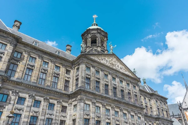 Königlicher Palast Koninklijk Paleis Amsterdam Oder Paleis Dam Amsterdam Einer — Stockfoto