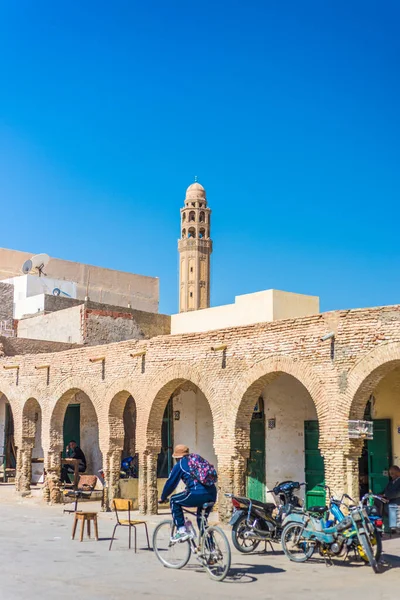 Tozeur Marzo 2017 Barrio Medina Tozeur Túnez —  Fotos de Stock