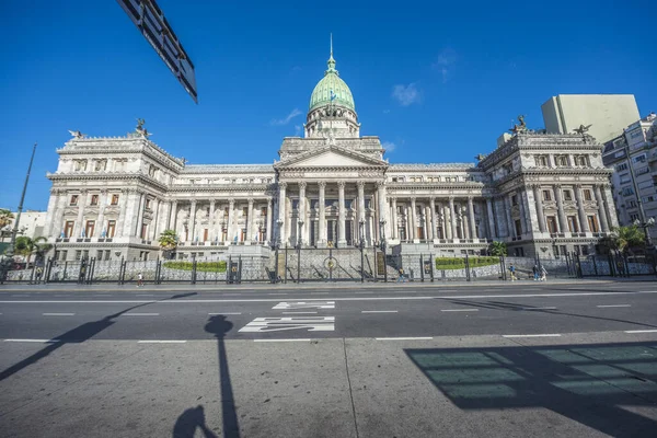 アルゼンチン人の国家の議会 スペイン語 Congreso アルゼンチン国立 アルゼンチンのブエノスアイレスの政府の立法部門 — ストック写真