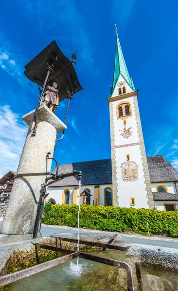 Mutters Village Près Innsbruck Dans Ouest Autriche — Photo