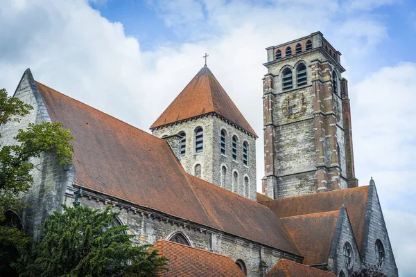 Εκκλησία Αγίου Brise Πρόσοψη Tournai Βελγίου — Φωτογραφία Αρχείου