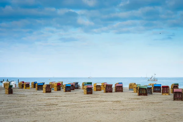 Travemünde Badort Nära Luebeck Norra Tyskland — Stockfoto