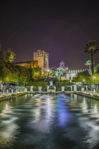 Alcázar Los Reyes Cristianos También Conocido Como Alcázar Córdoba Alcázar —  Fotos de Stock