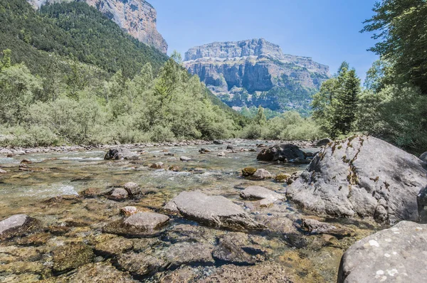 Parque Nacional Ordesa Monte Perdido Localizado Província Aragn Espanha — Fotografia de Stock