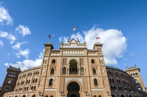 Plaza Toros Las Ventas Edificio Estilo Neo Mudéjar Situado Barrio —  Fotos de Stock