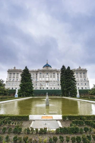 Садами Сабатіні Jardines Сабатіні Відкриті Громадськості Король Хуан Карлос 1978 — стокове фото