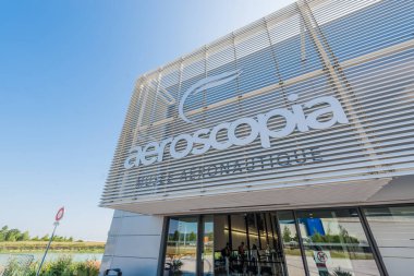 Aeroscopia, Blagnac 'taki zengin yerel havacılık mirasının evi, Toulouse yakınlarında, Midi Pyrenees, güney Fransa.