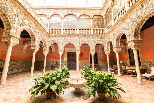 Seville Luglio 2017 Casa Salinas Siviglia Espone Sue Strutture Primitive — Foto Stock