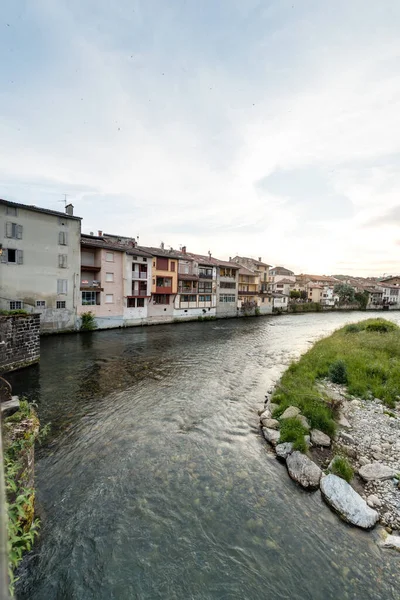 Salat Fluss Saint Girons Ariege Midi Pyrenäen Südfrankreich — Stockfoto