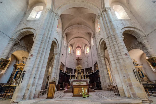 Rodez Francia Junio 2015 Iglesia Saint Amans Rodez Departamento Aveyron — Foto de Stock