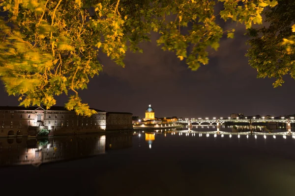 Hopital Grave Named Sandy Bank Garonne River Built Toulouse Haute — Stock Photo, Image