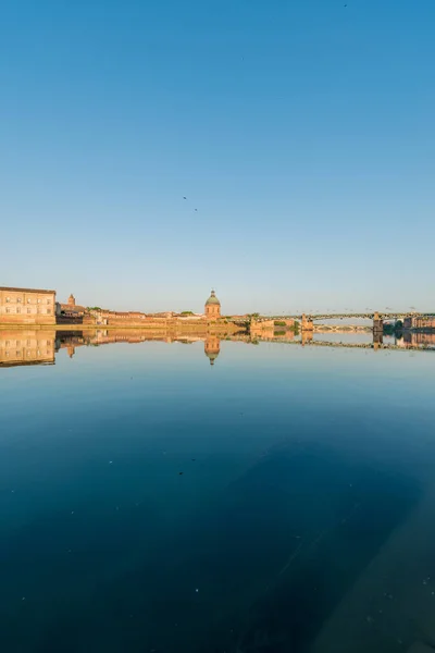 Pont Saint Pierre Passe Sur Garonne Été Entièrement Reconstruit 1987 — Photo