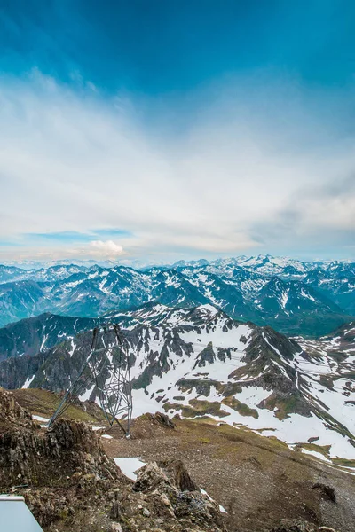 Südwestlicher Aussichtspunkt Des Pic Midi Bigorre Hautes Pyrenäen Frankreich — Stockfoto