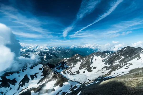 Pic Midi Bigorre Güney Batı Bakış Açısı Hautes Pyrenees Fransa — Stok fotoğraf