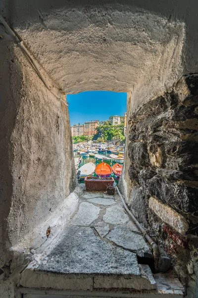 Camogli June 2016 Camogli Village Cinque Terre Liguria Region Northern — Stock Photo, Image