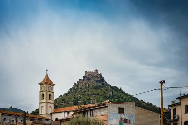 Castello Burgos Perto Bottidda Província Sassari Sardenha Itália — Fotografia de Stock