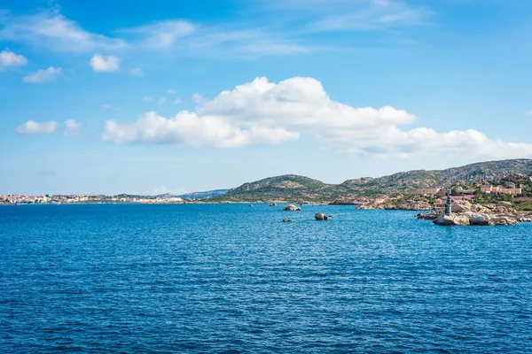 Traghetto Palau All Isola Magdalena Sardegna — Foto Stock