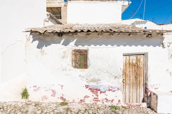 Mario Maya Uitkijkpunt Sacromonte Buurt Van Stad Granada Andalusië Spanje — Stockfoto