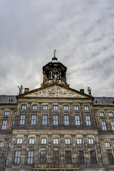 Königlicher Palast Koninklijk Paleis Amsterdam Oder Paleis Dam Amsterdam Einer — Stockfoto