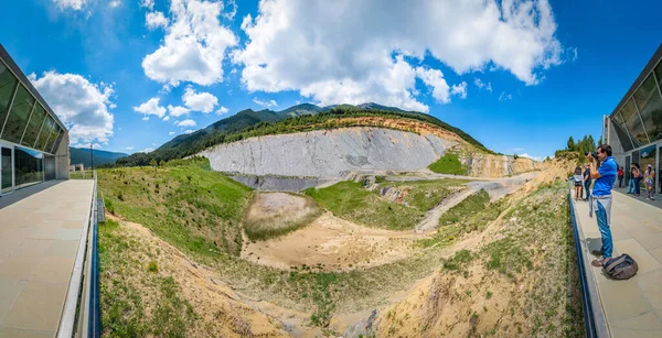 Cercs Junho 2019 Depósitos Fumanya Uma Fazenda Carvão Céu Aberto — Fotografia de Stock